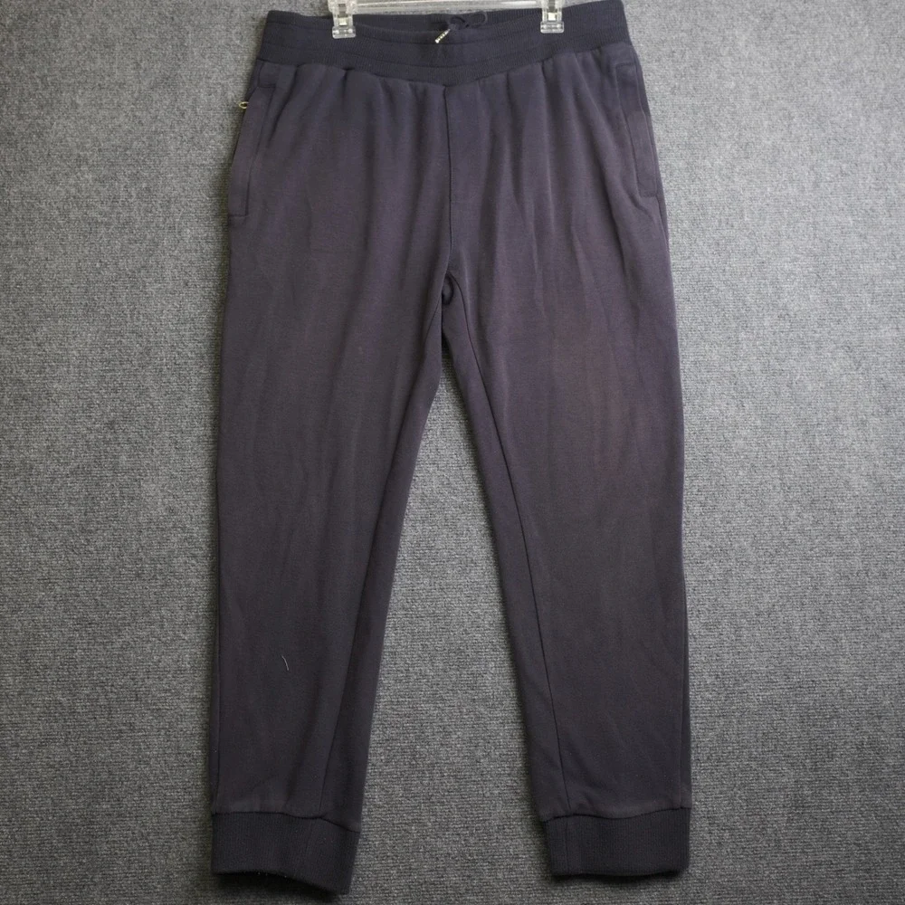 Sean John Joggers Mens Large Black Athletic Sweats Casual Loungewear